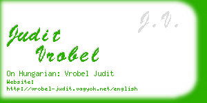 judit vrobel business card